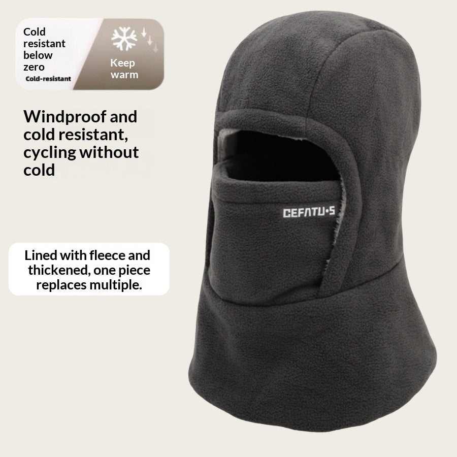 Bluestone Hooded Hat – Unisex Polyester Fleece