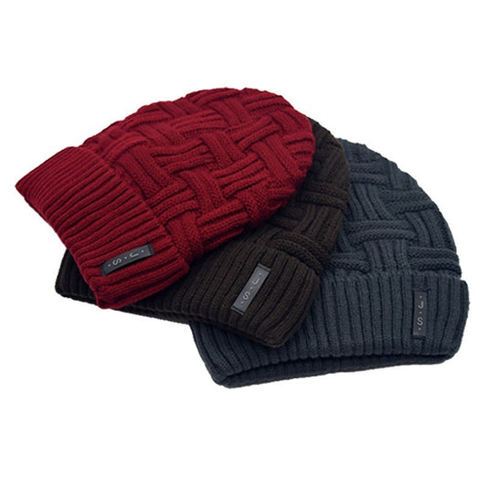 TheCapSpot - New thickened men's knitted hat