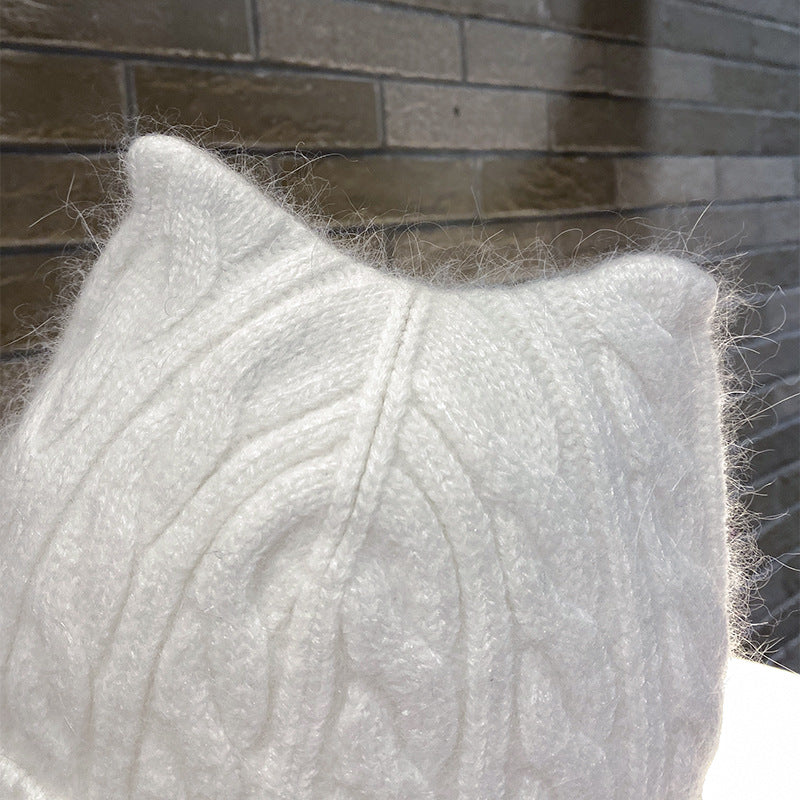 TheCapSpot - Cat-Ear Wool Stocking Cap