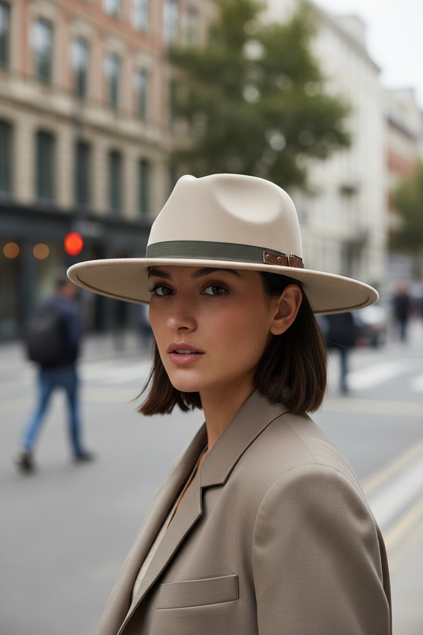 TheCapSpot - Jackson Suede Fedora w/band