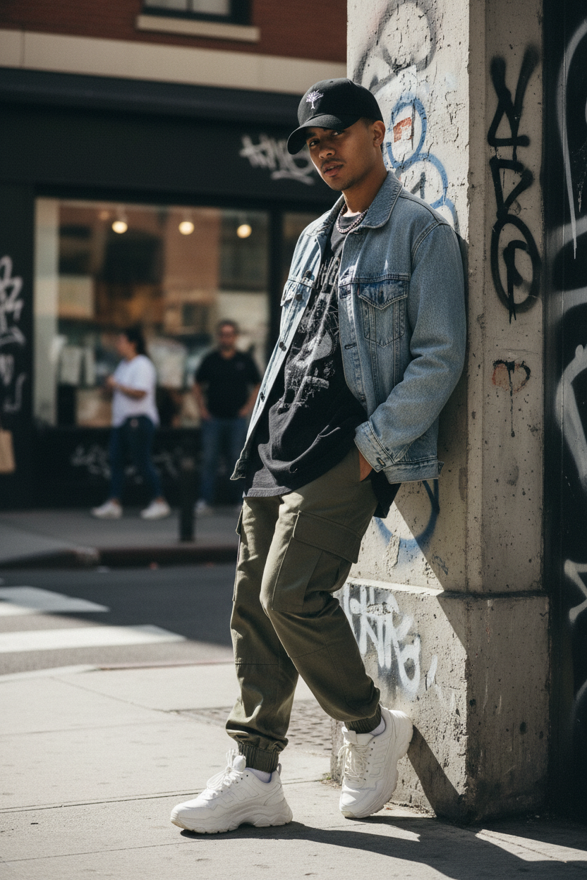 Levi mbroidered Floral Baseball Cap