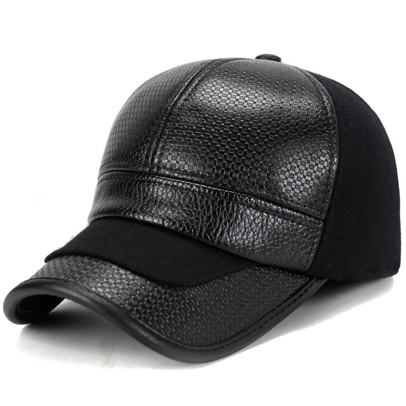 TheCapSpot - Lynn PU Leather Top Hat