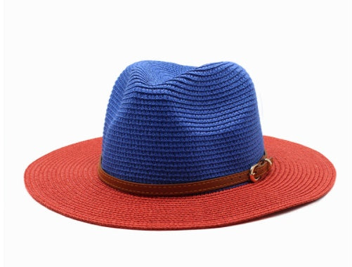 TheCapSpot - Two-Tone Straw Hat