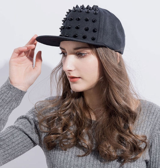 TheCapSpot - Patterson Black Hats Rivet