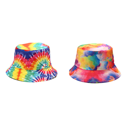 TheCapSpot - Tie-Dyed Double Sided Bucket Hat