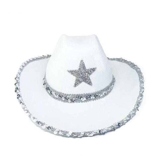 TheCapSpot - Sequined Cowboy Hat