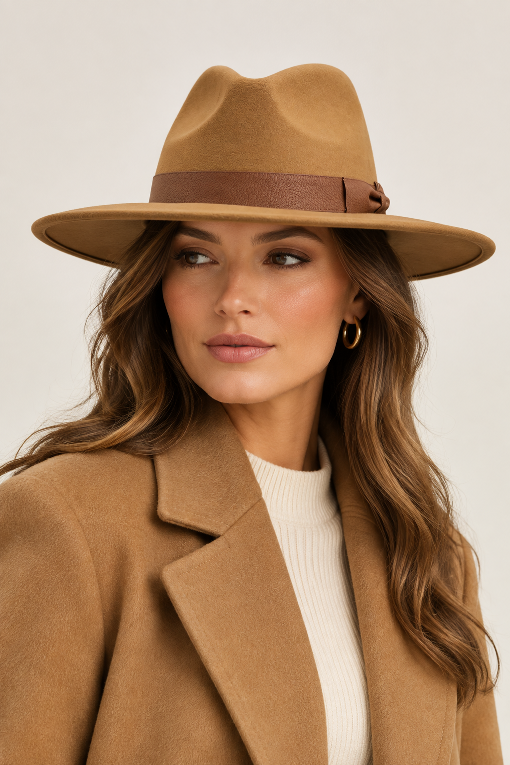 Portland Cashmere Fedora Hat, Unisex