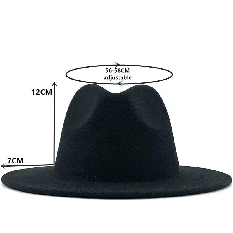 TheCapSpot - Modern Wool Blend Fedora