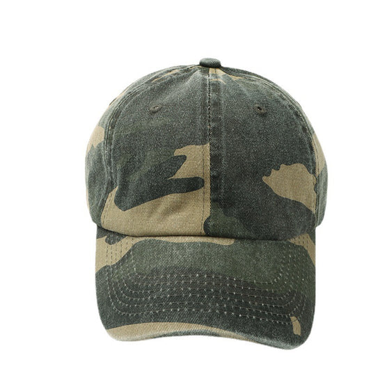 TheCapSpot - Denim Washed Camo Hat