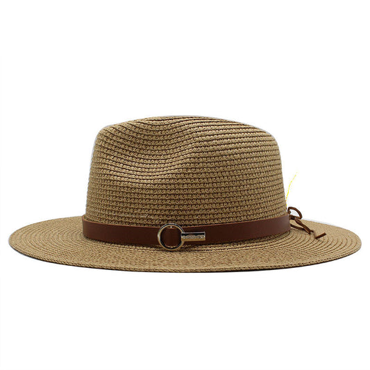 Sun Protection Travel Vacation Beach Woven Denim Top Hat