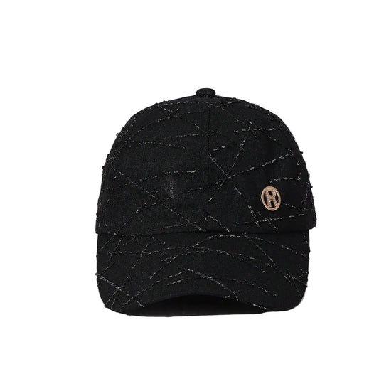TheCapSpot - Cosby Silk Texture Rhinestone Baseball Cap