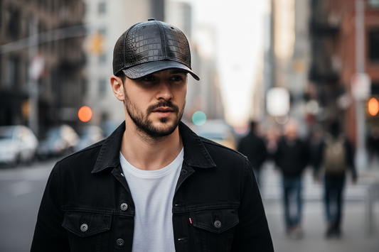 TheCapSpot - Robinson Genuine Leather Cap