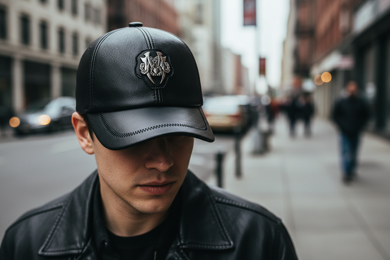 TheCapSpot - Mcguire Genuine Leather Cap