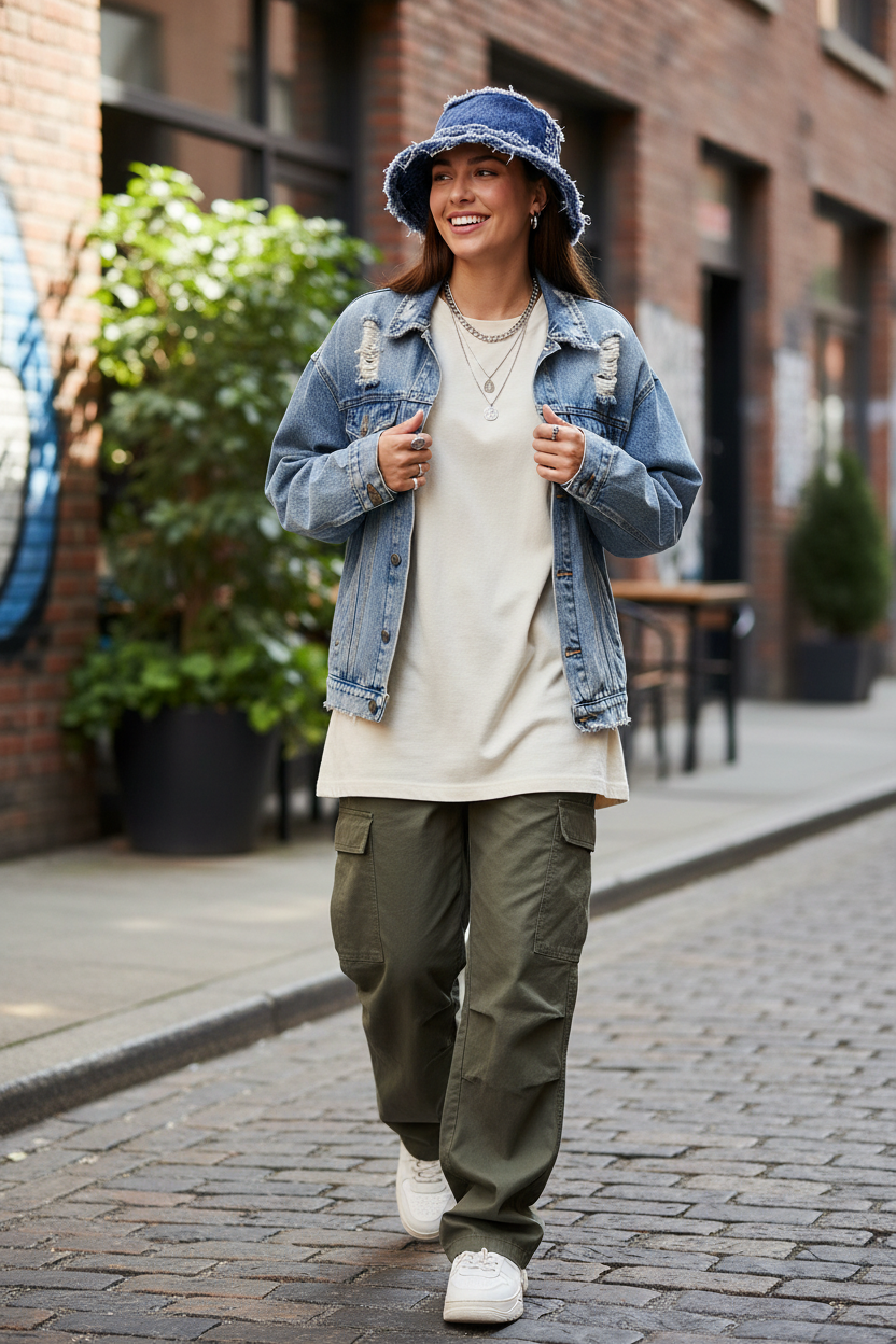 Vance Double-Sided Cotton Bucket Hat