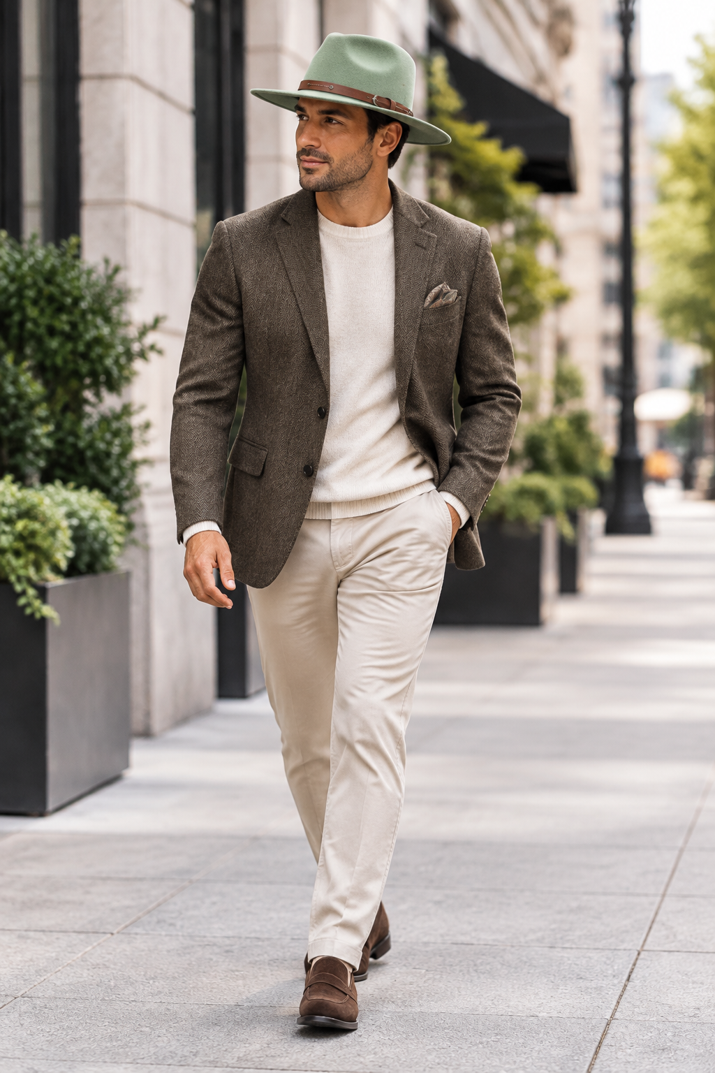Baltimore Cashmere Fedora Hat