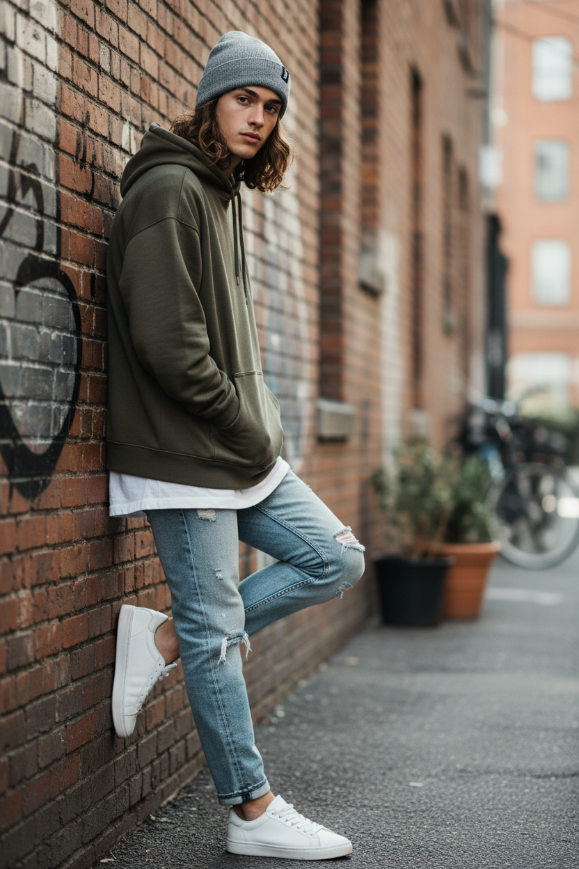 Merritt Solid Color Cotton Beanie