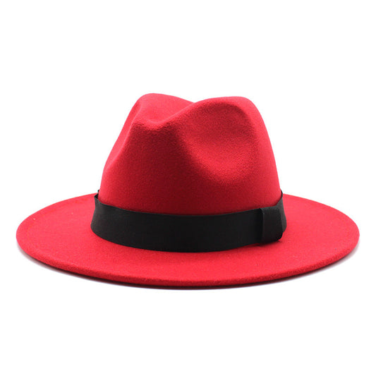 TheCapspot - Flat Brim Fedora Hat