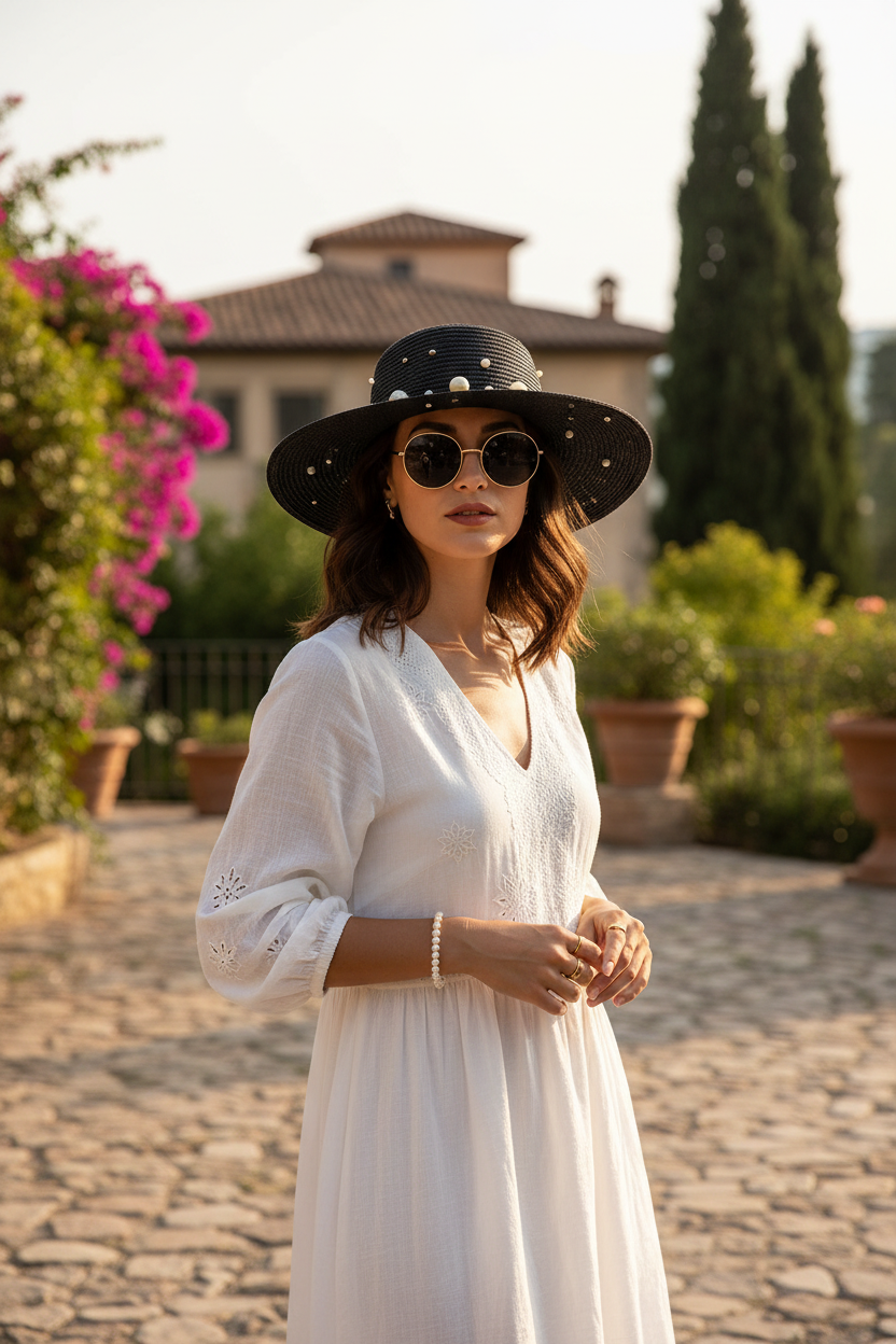 Lewisville Straw Sun Hat – Adult Korean Weave