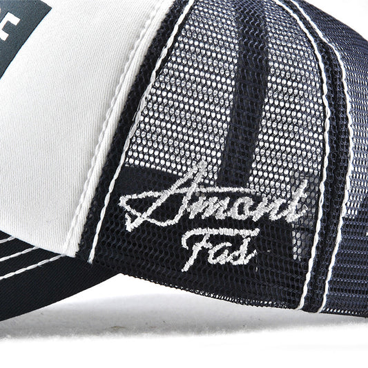 TheCapSpot - Letter Net Cap Baseball Cap