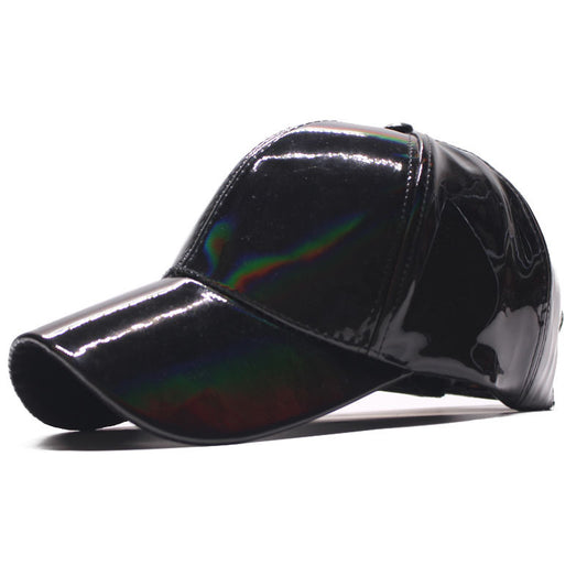 The CapSpot - Patent leather baseball cap