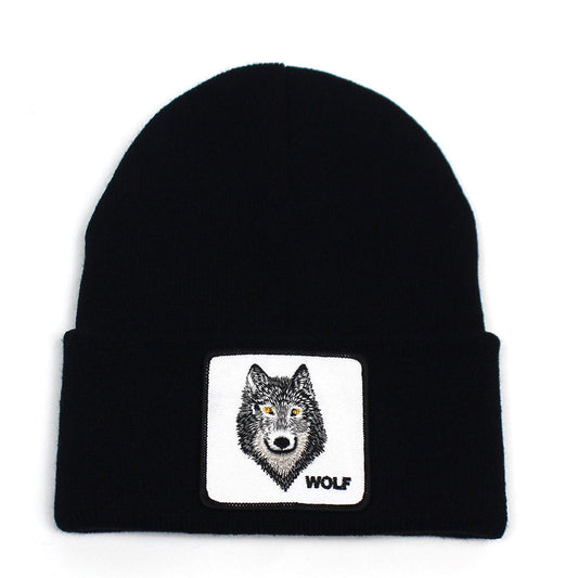 TheCapSpot - Black Knitted Hat Outdoor Curling Warm