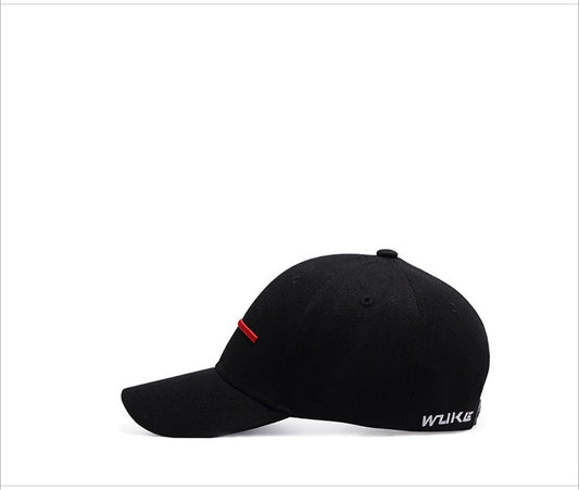 TheCapSpot - Black and Red Cap