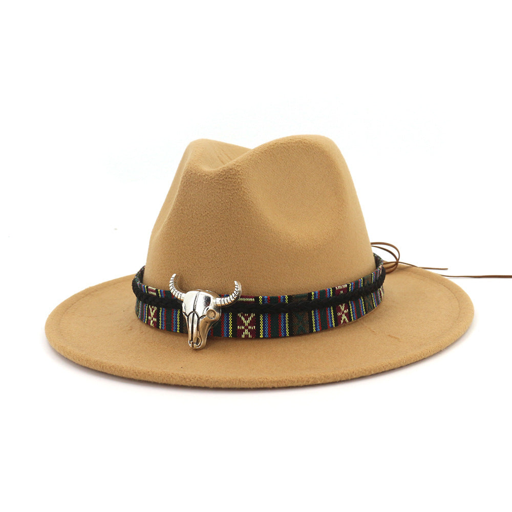 TheCapSpot - Woodlands Fedora W/Bull