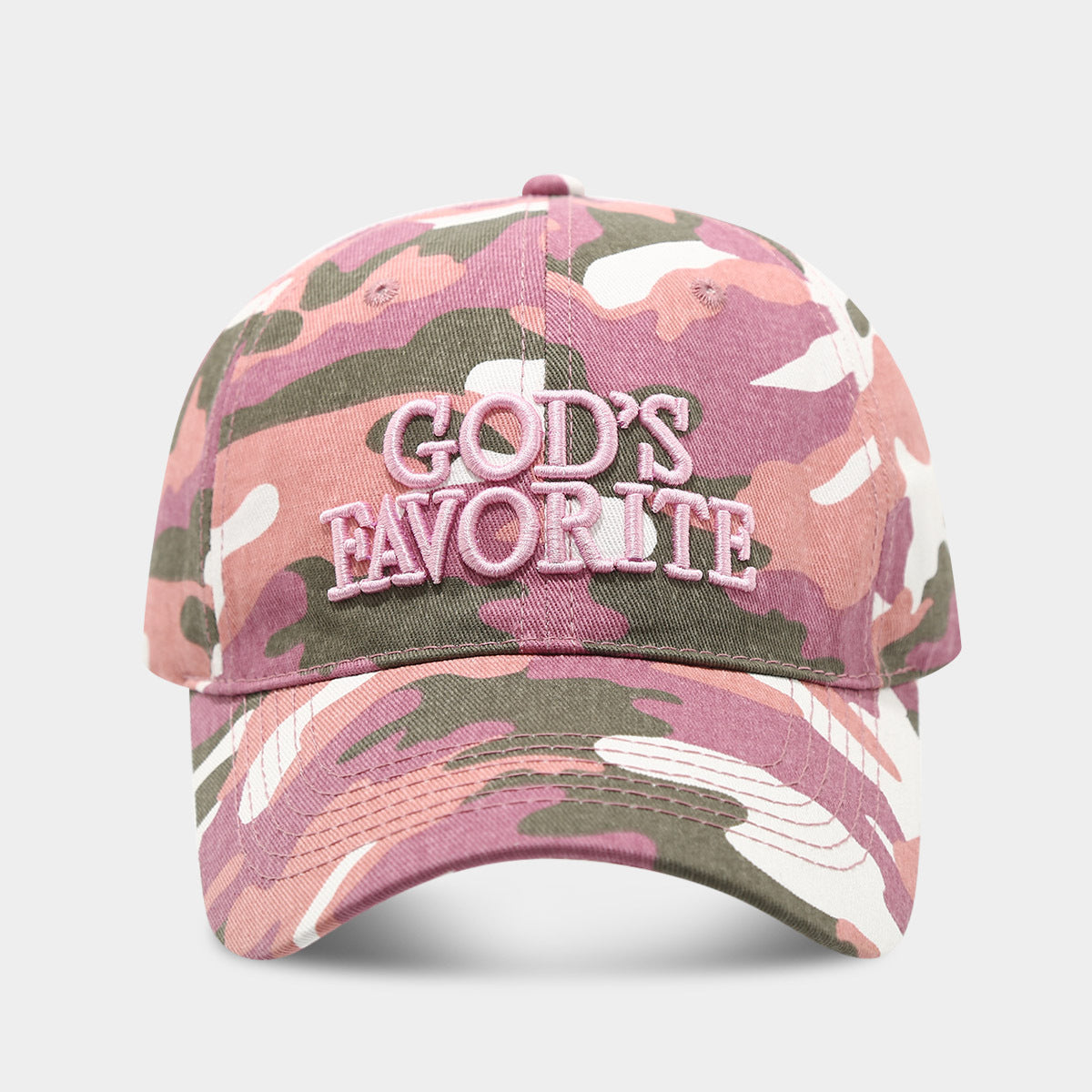 TheCapSpot - Distressed Camouflage Cap