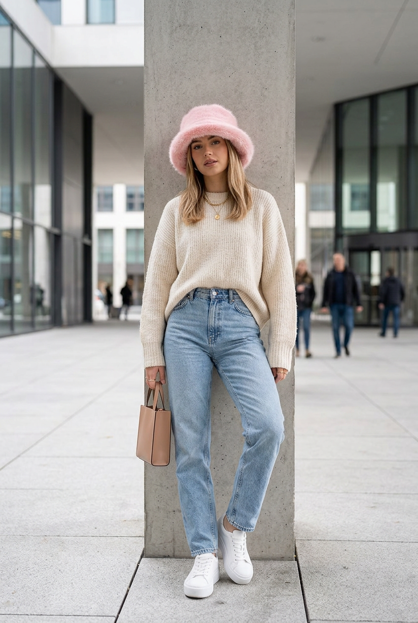 Jennings Faux Fur Winter Bucket Hat