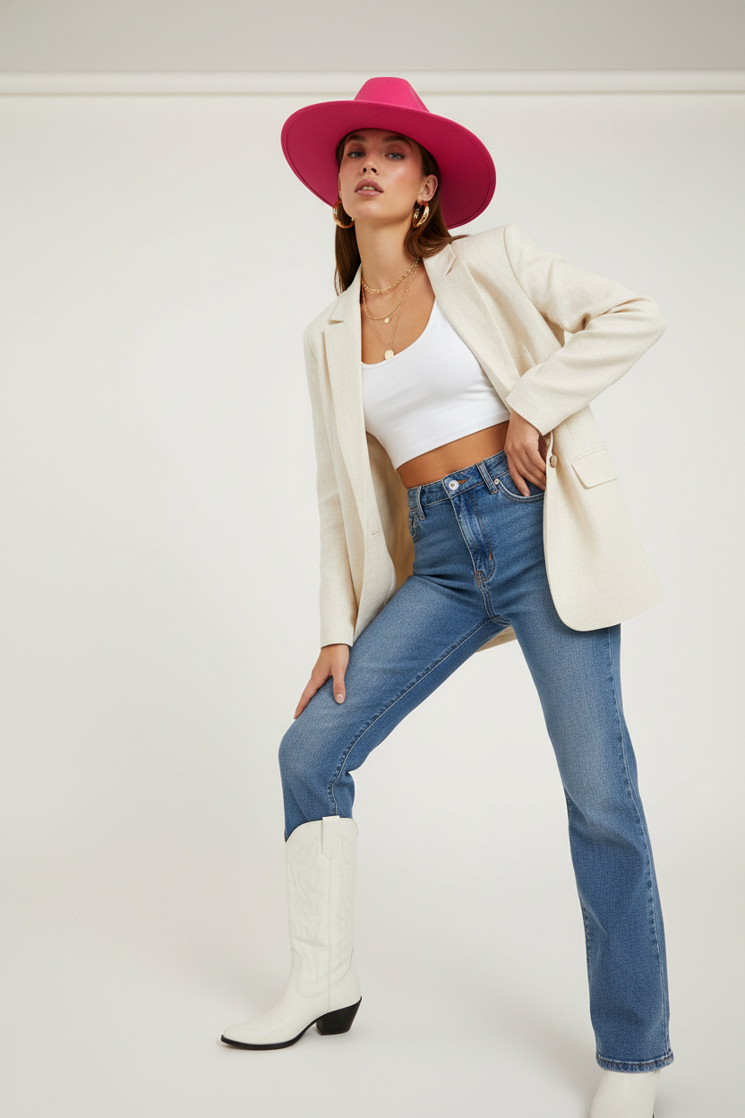 Collins Wide Brim Polyester Sun Hat