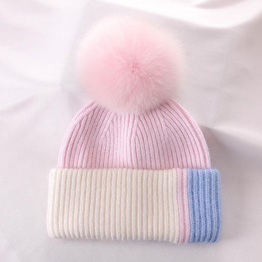 TheCapSpot - Rabbit fur Stocking Cap