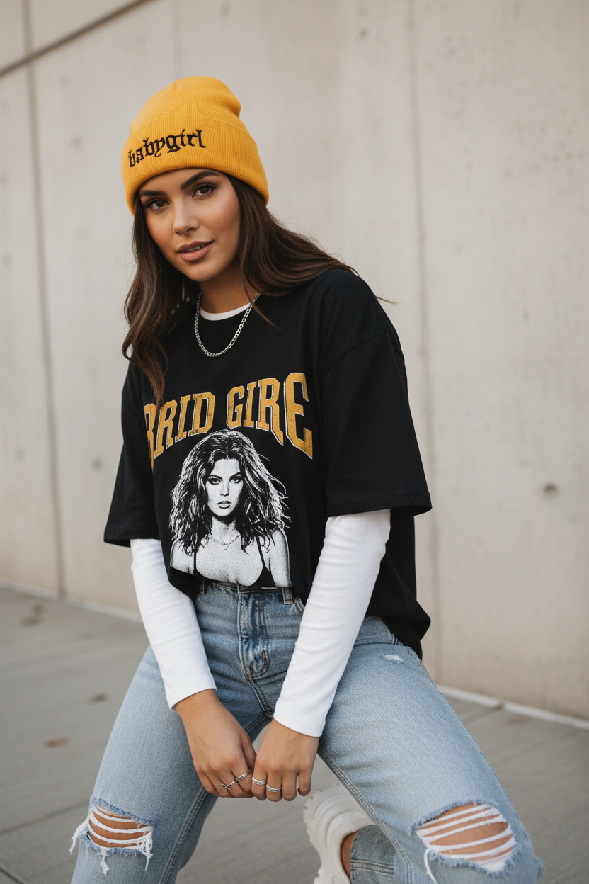 Stevenson Wool Hip Hop Knit Beanie – Adjustable Unisex