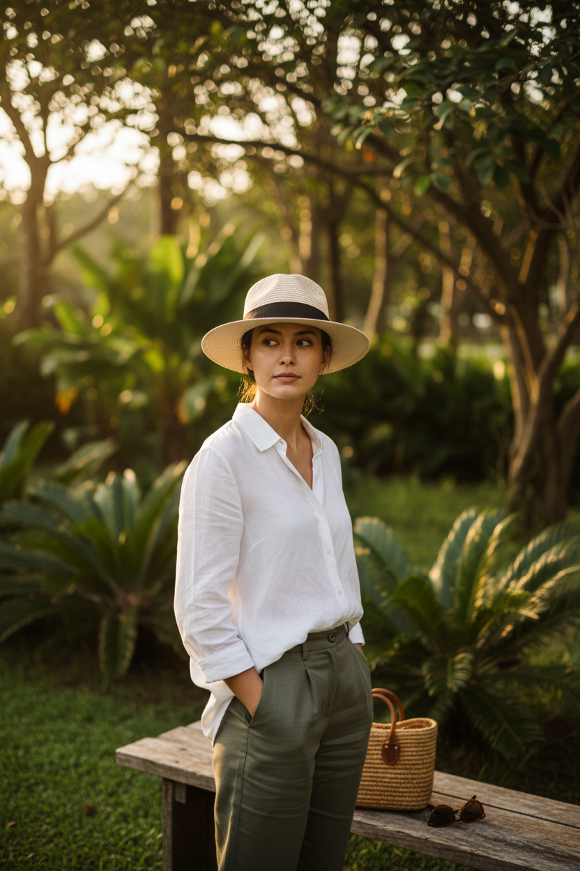Winston Wide Brim Straw Beach Hat