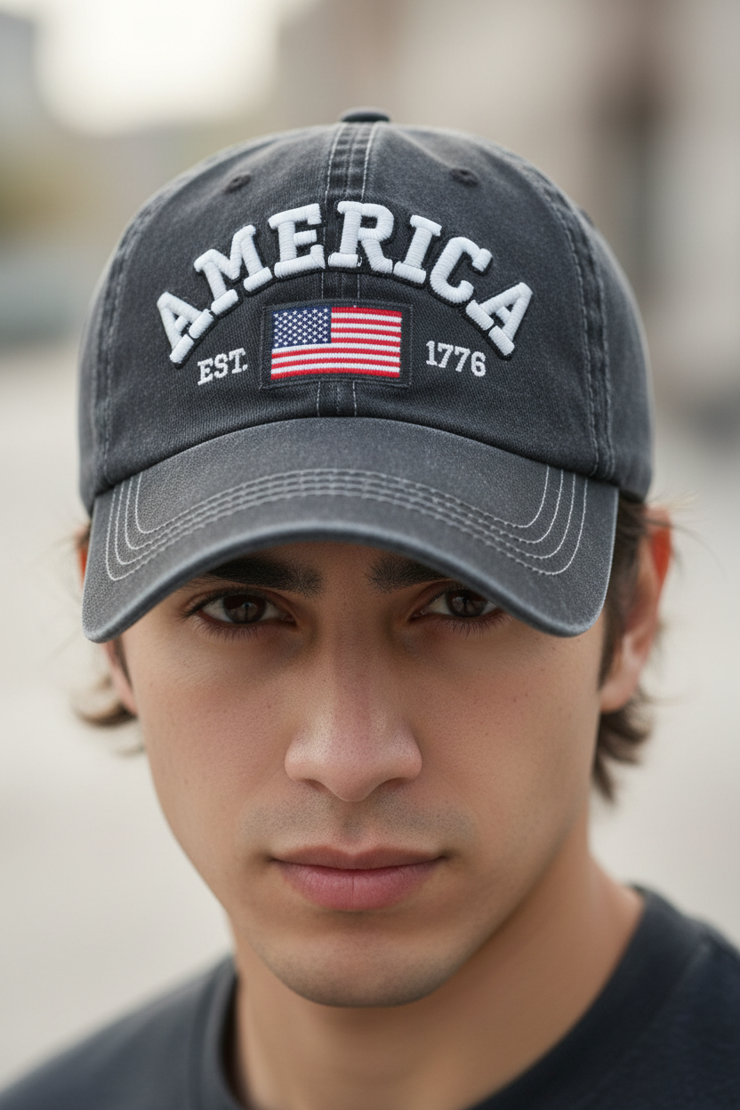 TheCapSpot - American Embroidered Hat