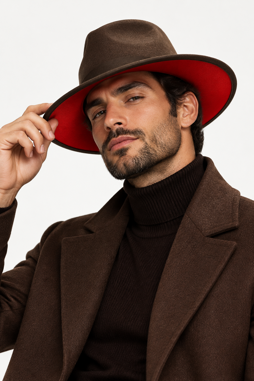 Nashville Modern Flat Brim Fedora Hat