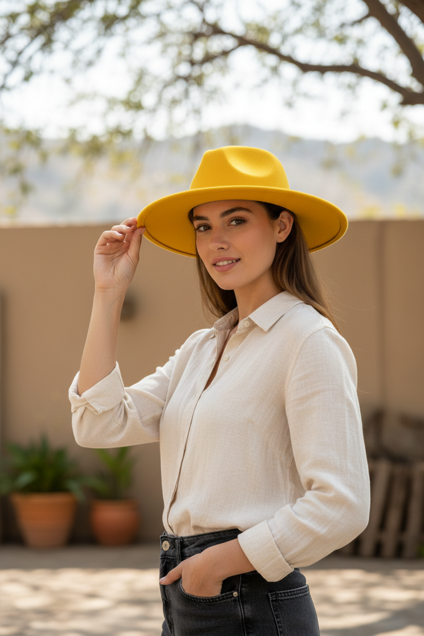 Baltimore Cashmere Fedora Hat