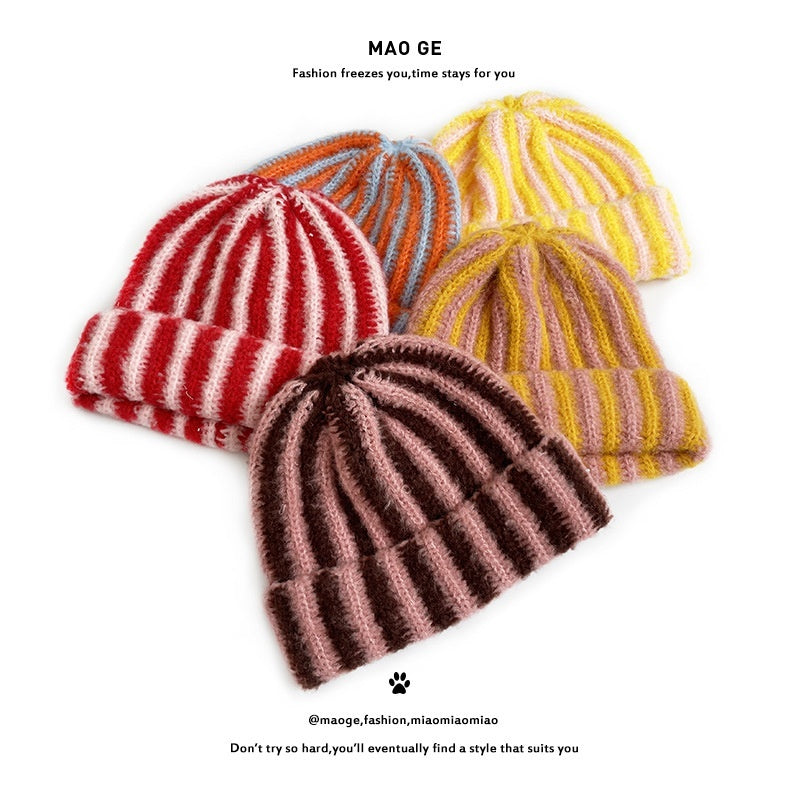 Terrance Kids Tie-Dye Knit Beanie – Warm Winter Hat