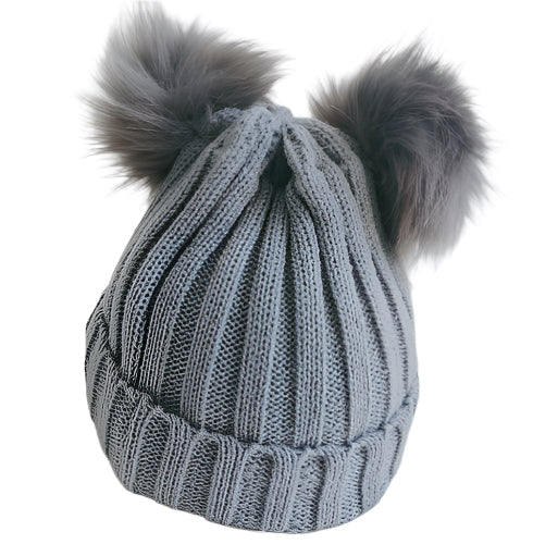 Children's knitted wool cap