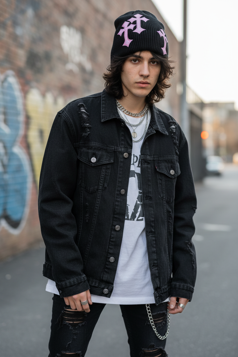 Kettles Cross Wool Beanie Hat