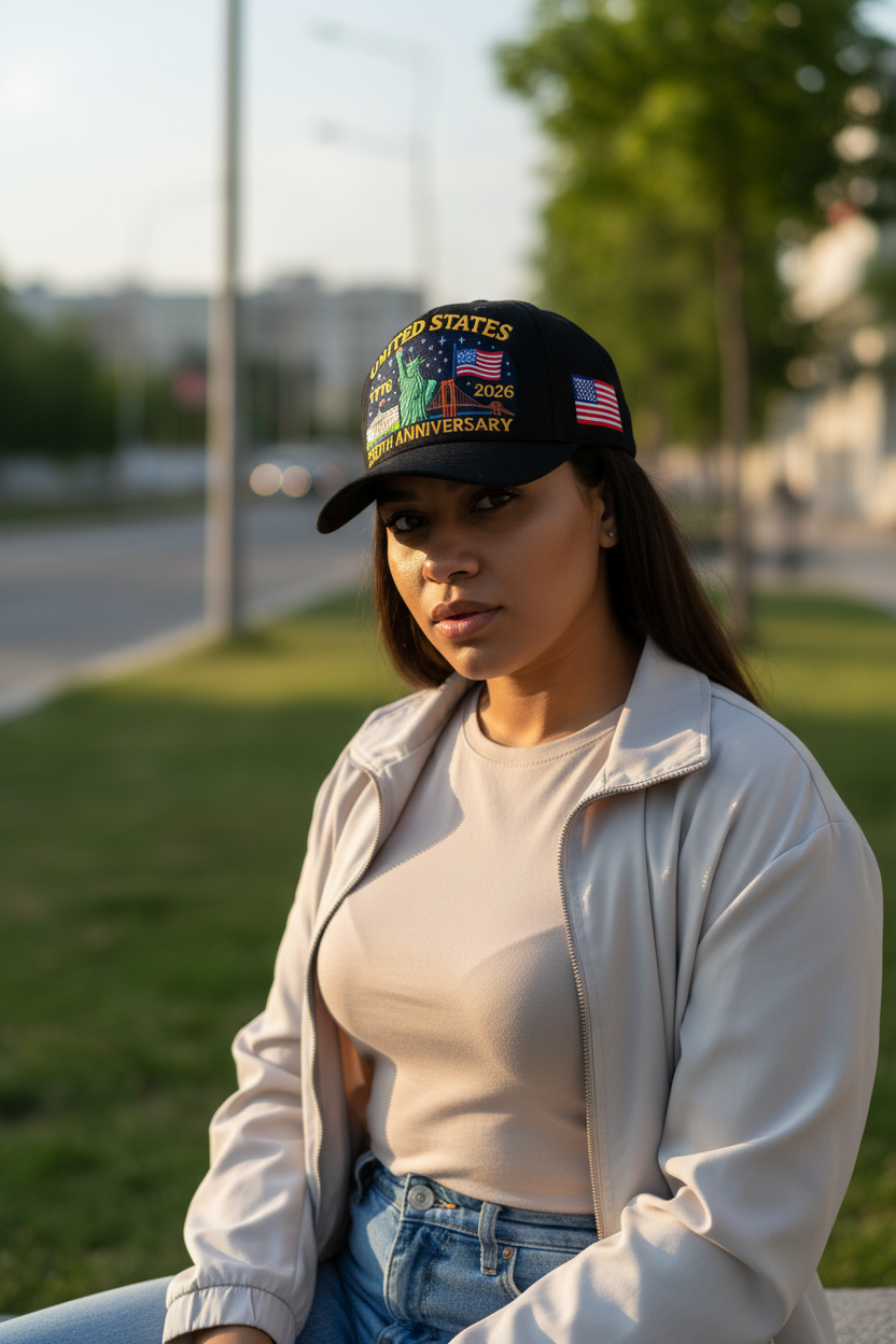 250th Anniversary Distressed Cotton Baseball Cap