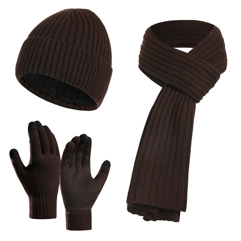 Tamar Unisex Acrylic Winter Hat, Scarf & Gloves Set