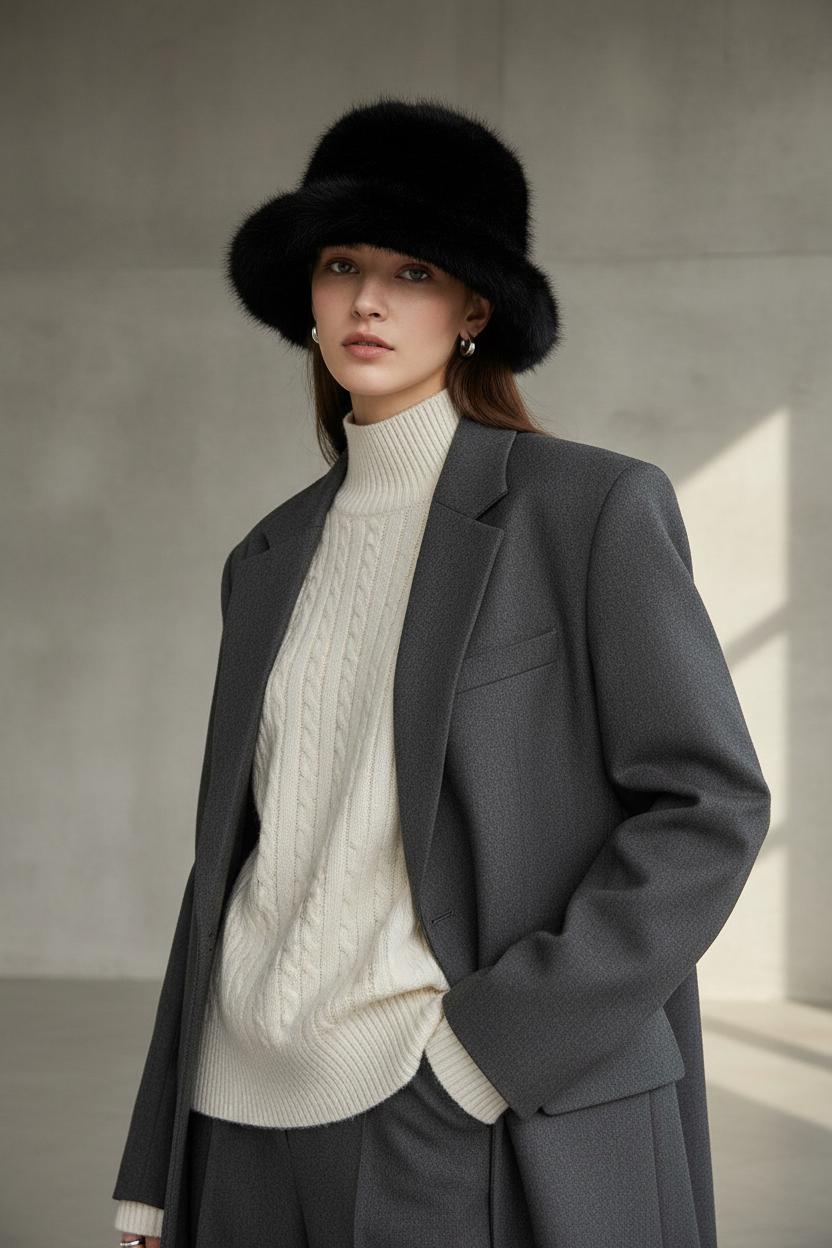 Jennings Faux Fur Winter Bucket Hat