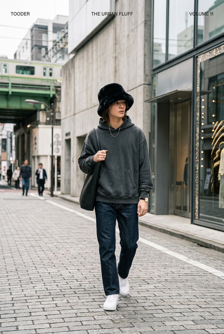 Jennings Faux Fur Winter Bucket Hat