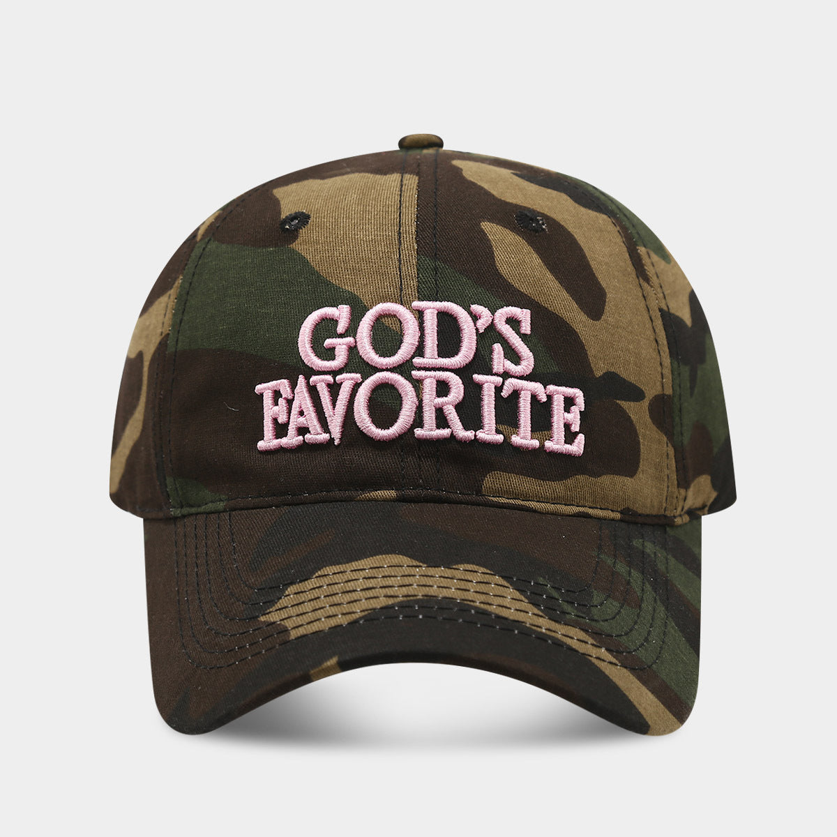 TheCapSpot - Distressed Camouflage Cap