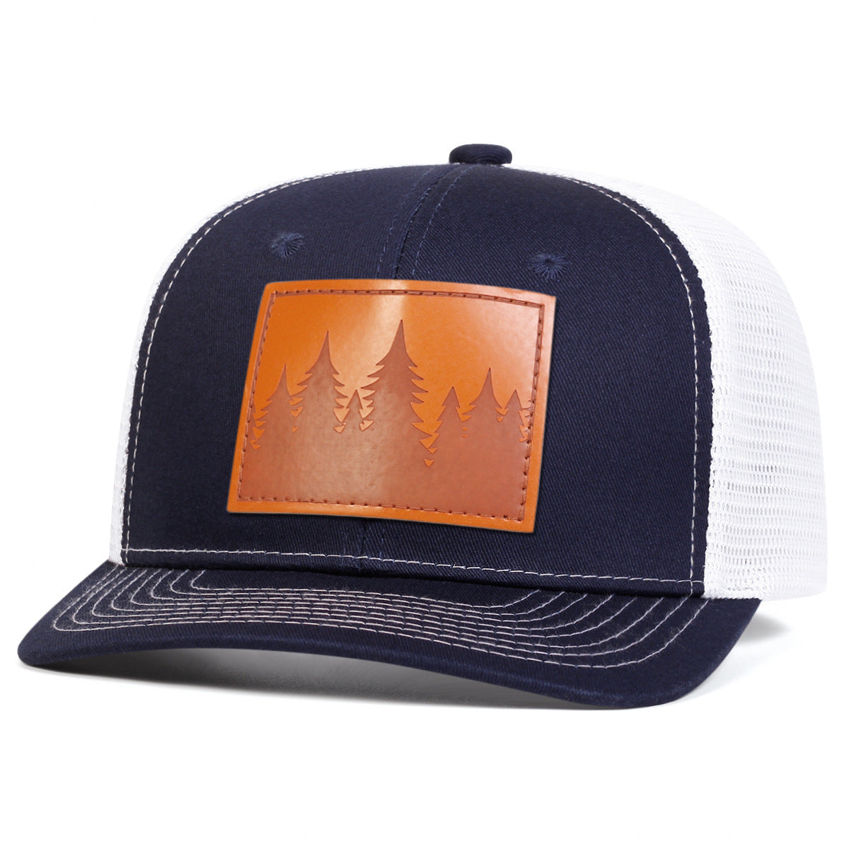 TheCapSpot - Pendarvis Leather Branded Baseball Cap