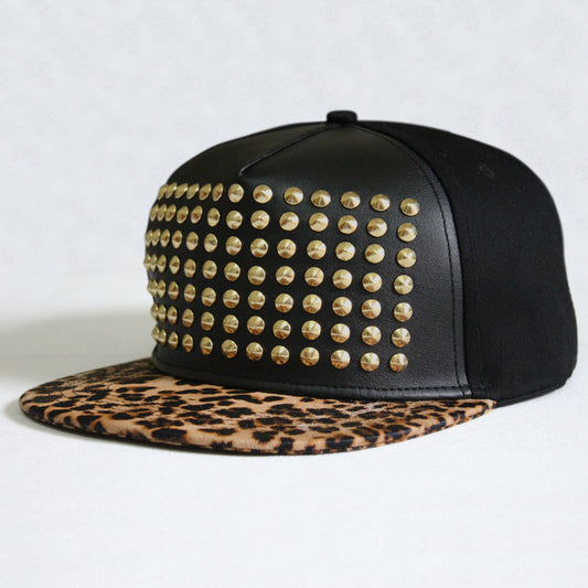 Round Hole Metal Rivet Hip Hop Baseball Cap