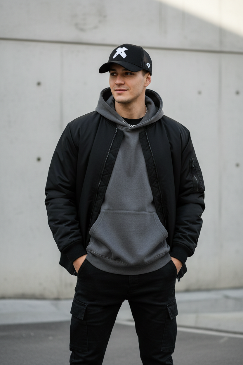 Xavier Mesh Baseball Cap – Breathable Cotton, Adjustable