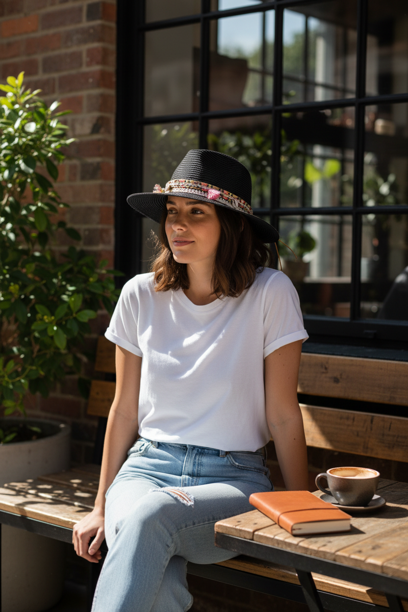 Osbourne Adjustable Straw Hat