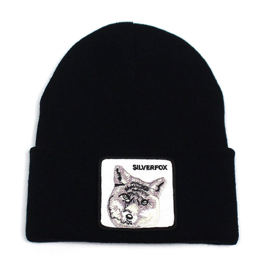TheCapSpot - Black Knitted Hat Outdoor Curling Warm