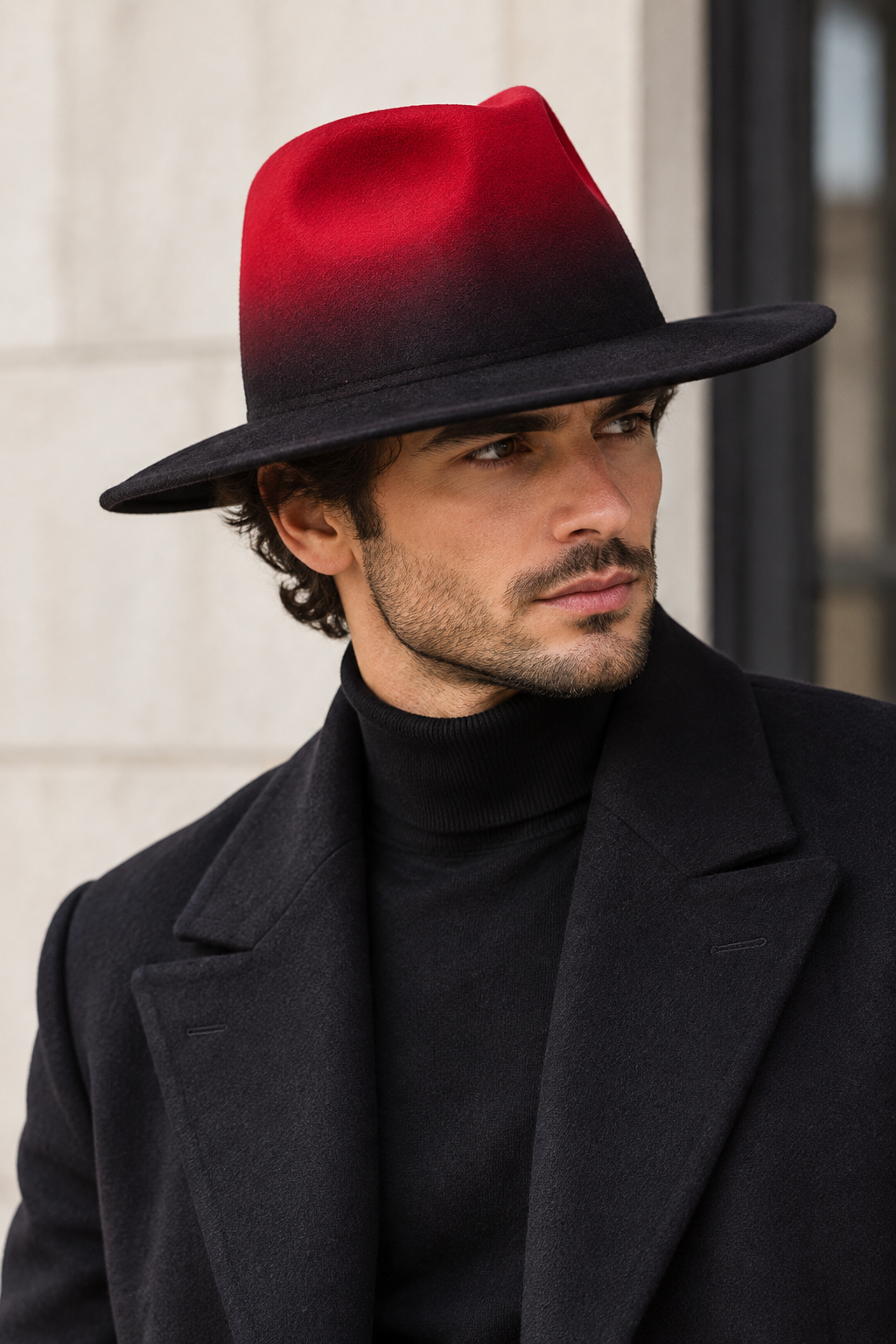 Jamison Gradient Conical Fedora Hat
